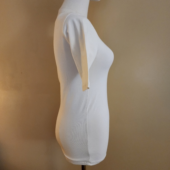Ivory Stretch Tee, Women's S - Picture 8 of 13